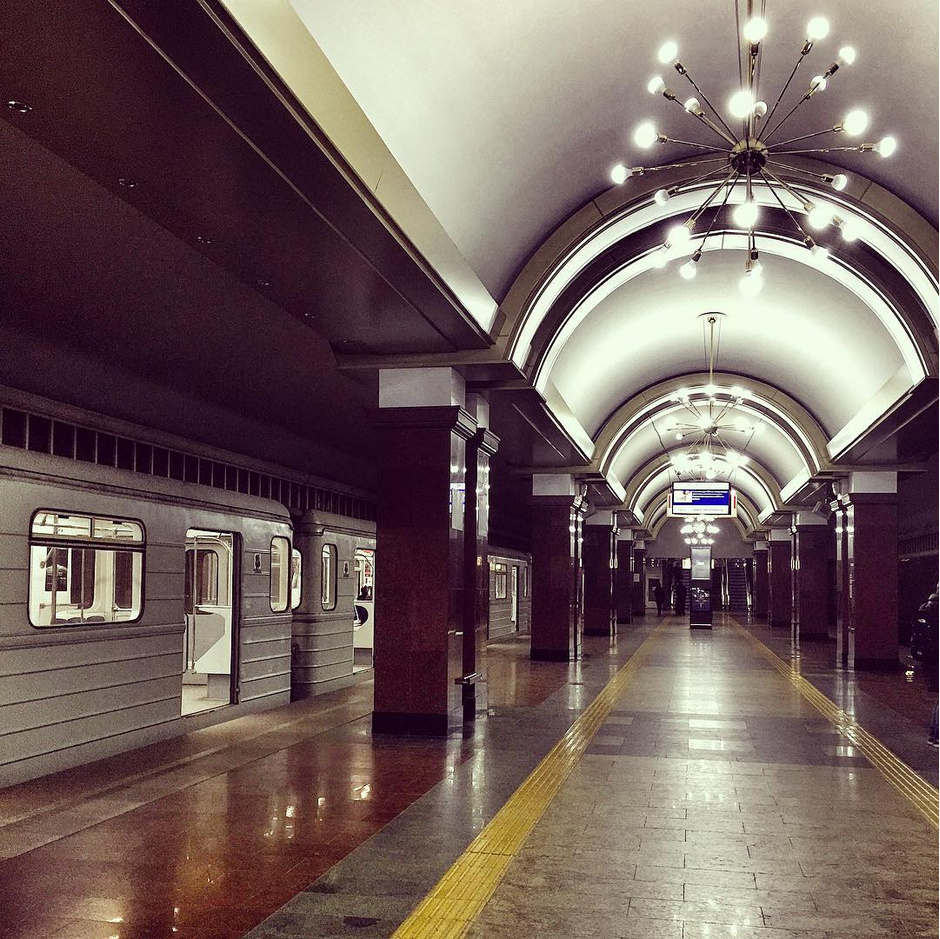 Станция метро "Проспект победы", Казань