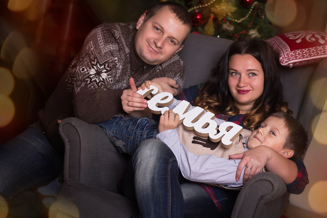 Идеи новогодних фотосессий Новогодняя фотосессия в студии Ростов-на-Рону