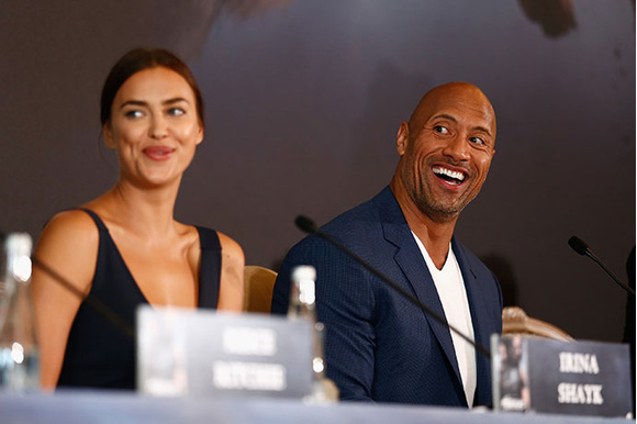 Ирина Шейк и Дуэйн Джонсон Ирина Шейк и Дуэйн Джонсон6