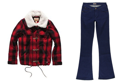 Куртка Levi's (5900 р), джинсы Wrangler (от 2000 р) Куртка Levi's (5900 р), джинсы Wrangler (от 2000 р)