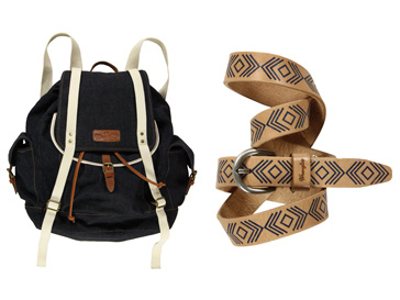 В коллекцию Wrangler весна-лето 2012 вошли сумки, шарфы и ремни В коллекцию Wrangler весна-лето 2012 вошли сумки, шарфы и ремни