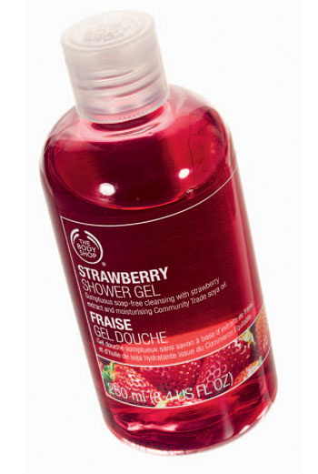 6. Клубничный гель для душа The Body Shop 6. Клубничный гель для душа The Body Shop