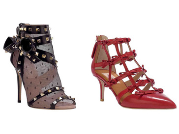 Обувь из капсульной коллекции Timestrings от Valentino выполнена вручную Обувь из капсульной коллекции Timestrings от Valentino выполнена вручную