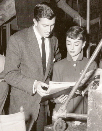 Юбер Живанши (Hubert de Givenchy) и Одри Хепберн (Audrey Hepburn)