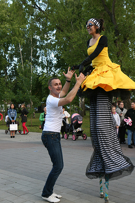 Фестиваль Сны улиц 2014 Тюмень День города