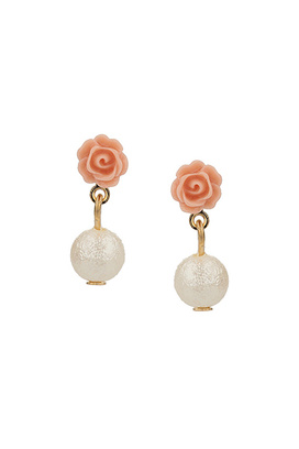 Цветочные серьги Topshop