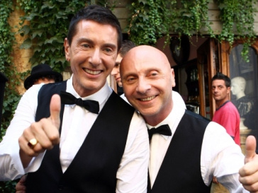 Доменико Дольче (Domenico Dolce) и Стефано Габбана (Stefano Gabbana) Доменико Дольче (Domenico Dolce) и Стефано Габбана (Stefano Gabbana)