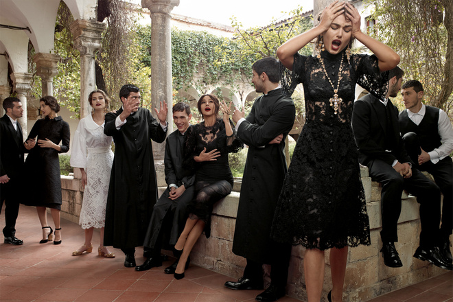 Рекламная кампания Dolce & Gabbana Рекламная кампания Dolce & Gabbana