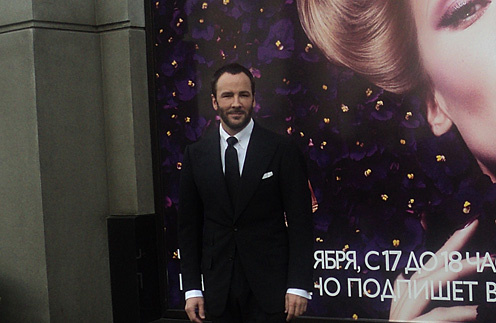 Том Форд (Tom Ford) у входа в ЦУМ Том Форд (Tom Ford) у входа в ЦУМ