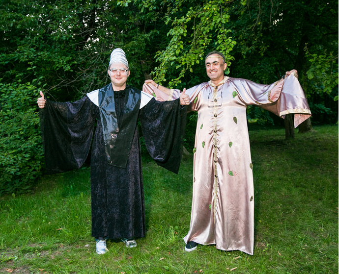 Василий Церетели и Серги Шагулашвили