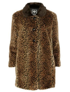 Шуба из искусственного меха River Island. Шуба из искусственного меха River Island