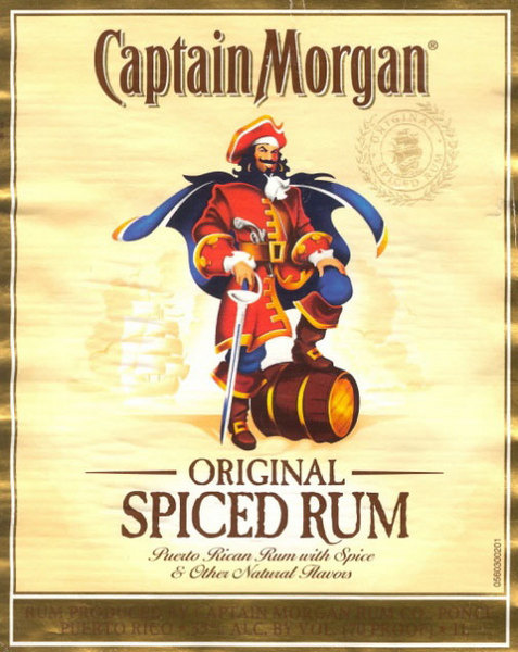 Ром Captain Morgan. Ром Captain Morgan.