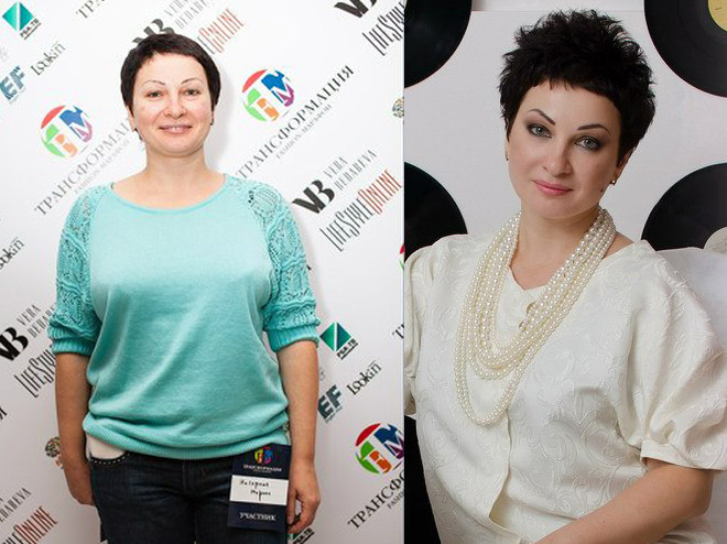 До и после: Марина Нагорная Марина Нагорная до и после преображения