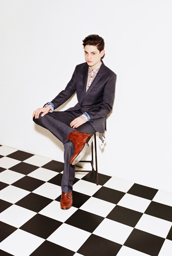 Модели одежды из коллекции Topman Модели одежды из коллекции Topman