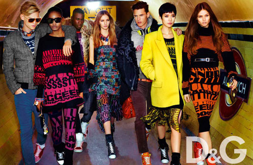 Кадр из рекламной кампании D&G, осень-зима 2011/12 Кадр из рекламной кампании D&G, осень-зима 2011/12