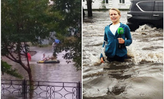 Залечь на дно в Красноярске: в соцсетях обсуждают недавний потоп