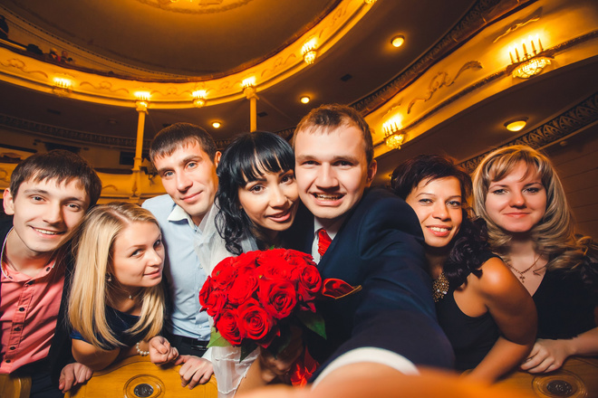 Свадебное селфи Свадебное селфи