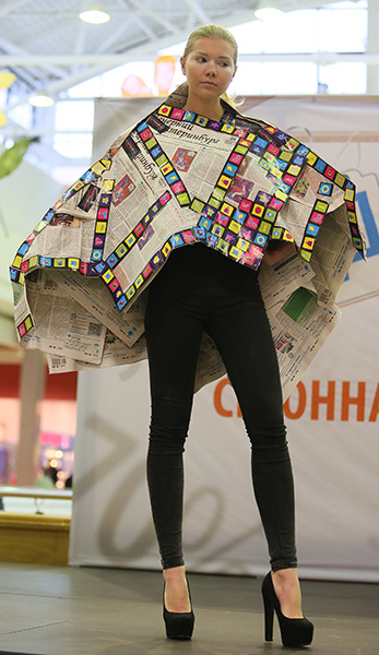 показ бумажной моды Paper Fashion Art показ бумажной моды Paper Fashion Art