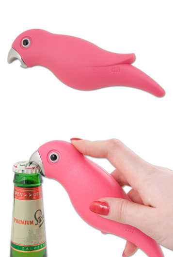 Открывалка для бутылок Parrot, DCI, pichshop.ru, 490 руб. Яркая открывалка в виде позитивного попугайчика, который совсем не прочь помочь вам в этом нелегком деле. Открывалка для бутылок Parrot, DCI, pichshop.ru, 490 руб. Яркая открывалка в виде позитивного попугайчика, который совсем не прочь помочь вам в этом нелегком деле.