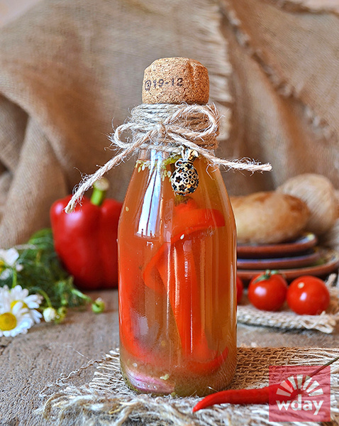 Соус из перца заготовки из перца