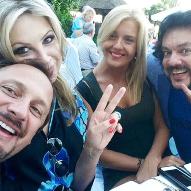 Звезды на отдыхе 2014
