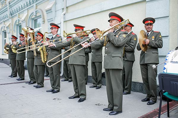 Концерт духового оркестра в Ростове Концерт духового оркестра в Ростове
