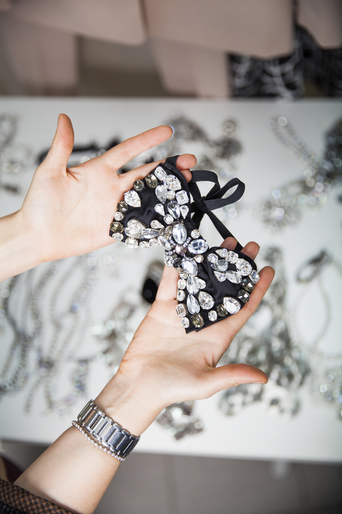 Колье-бабочка, Alber Elbaz для Lanvin, подарок дизайнера Альбера Эльбаза