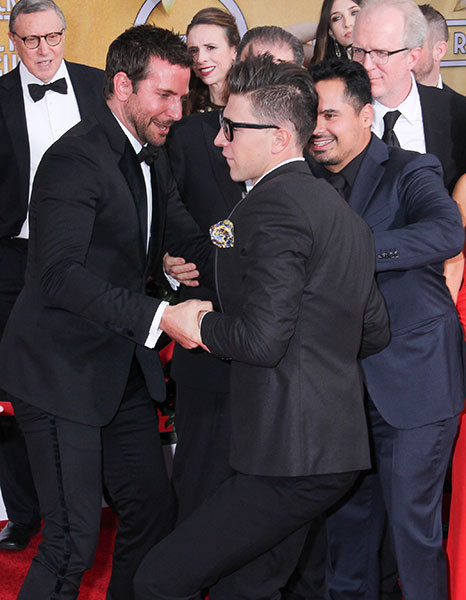 Брэдли Купер и Виталий Сердюк на SAG Awards Брэдли Купер и Виталий Сердюк на SAG Awards