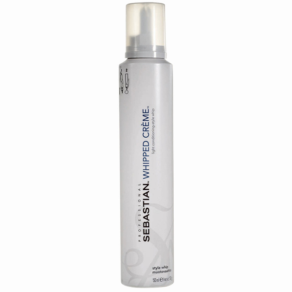 Легкий мусс-кондиционер для формирования локонов Whipped Crème, Sebastian Professional Легкий мусс-кондиционер для формирования локонов Whipped Crème, Sebastian Professional