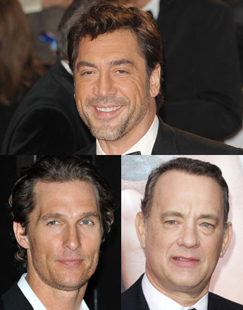 Хавьер Бардем (Javier Bardem), Мэттью Макконахи (Mattew McConachy), Том Хэнкс (Tom Hanks)