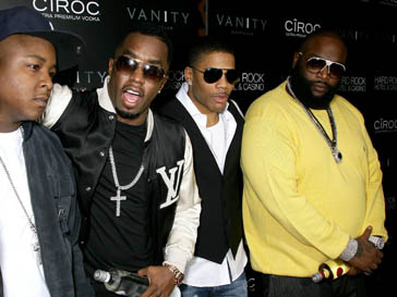 Пи Дидди (P. Diddy), Нелли (Nelly) и Рик Росс (Rick Ross) на вечеринке Пи Дидди (P. Diddy), Нелли (Nelly) и Рик Росс (Rick Ross) на вечеринке