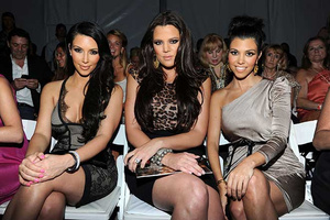 Kim Kardashian, Khloe Kardashian and Kourtney Kardashian Ким Кардашян