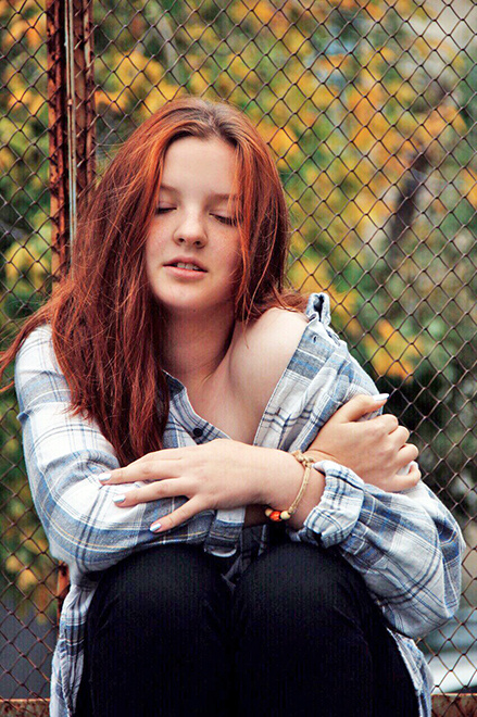 Зава Заварухина, 15 лет, танцовщица 14 рыжих красавиц Челябинска. Фото. Опрос.