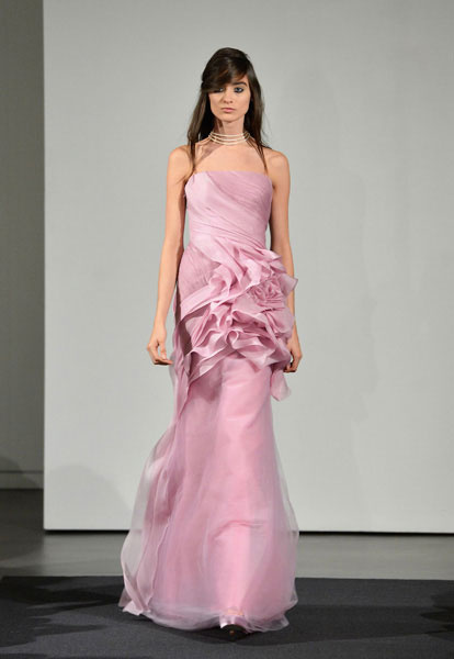 Свадебное платье Vera Wang осень-2014 Свадебное платье Vera Wang осень-2014
