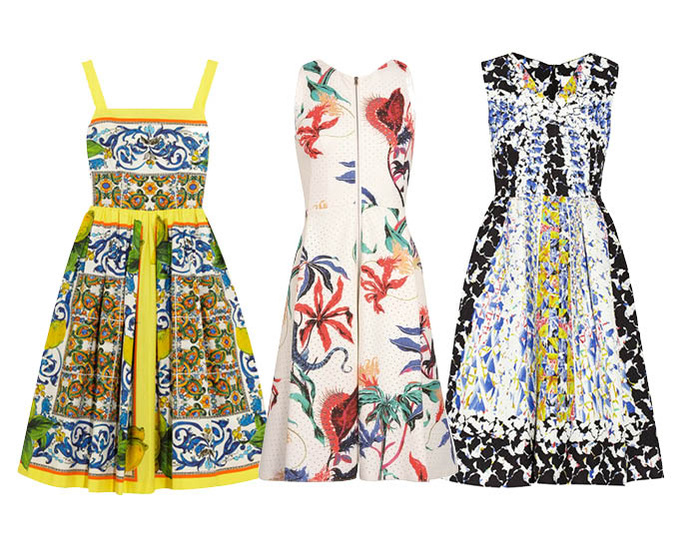 Выбор ELLE: Dolce&Gabbana, Schumacher, Peter Pilotto летние вечерние платья фото