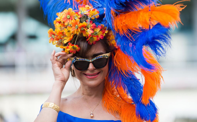 Самые необычные шляпы королевских скачек Аскот 2015