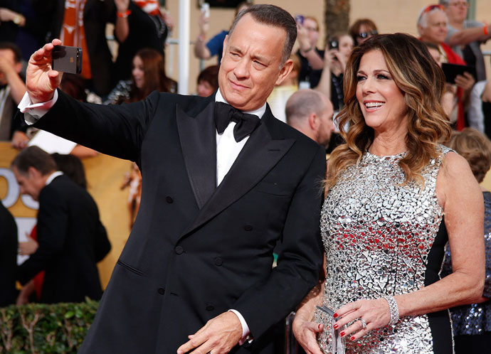 Том Хэнкс и Рита Уилсон