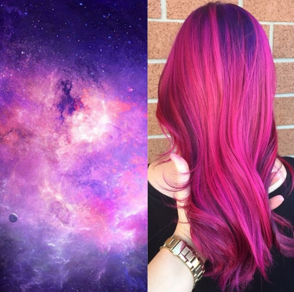 новый тренд окрашивания galaxyhair новый тренд окрашивания galaxyhair