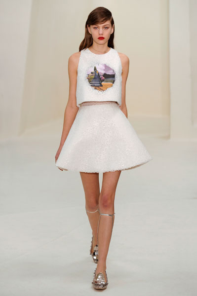Показ Dior Couture весна-лето 2014 Показ Dior Couture весна-лето 2014