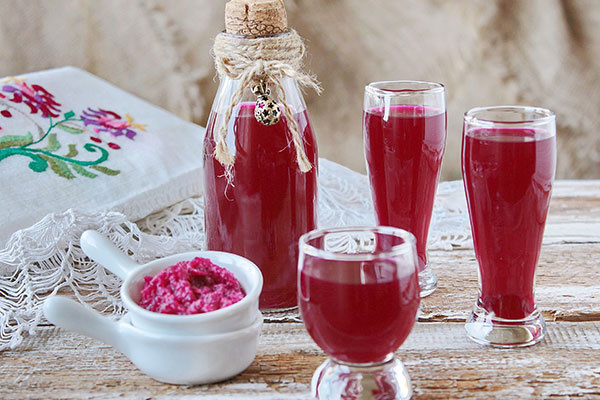 Черника, рецепты Квас из свеклы