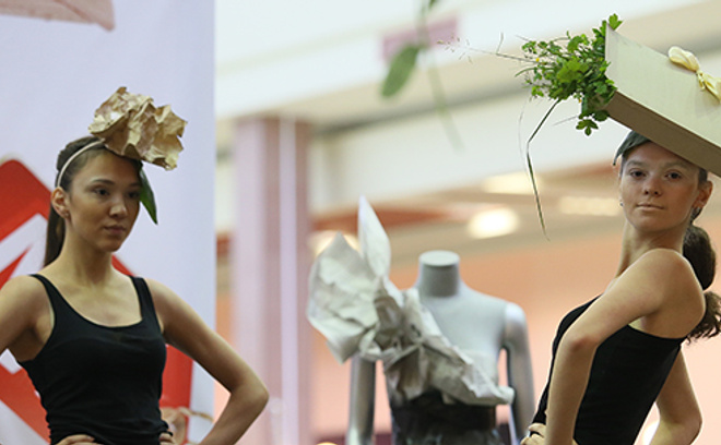 показ бумажной моды Paper Fashion Art показ бумажной моды Paper Fashion Art