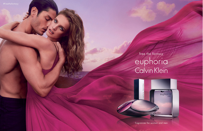 Наталья Водянова в рекламе Euphoria от Calvin Klein