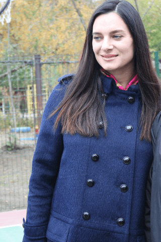 Елена Исинбаева открыла новую спортивную площадку Беременная Исинбаева