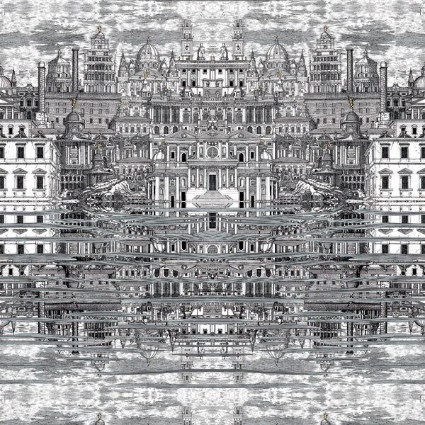 Обои Riflesso by Fornasetti из коллекции Classix II (Cole & Son) продаются отрезами, кратными раппорту (1,3 м). При этом ширина полотна 1,4 м. 5900 руб./пог. м Обои Riflesso by Fornasetti из коллекции Classix II (Cole & Son) продаются отрезами, кратными раппорту (1,3 м). При этом ширина полотна 1,4 м. 5900 руб./пог. м