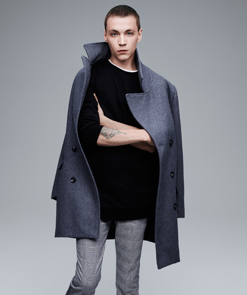 Юрий Плескун в лукбуке Forever 21 осень-зима 2015 Юрий Плескун в лукбуке Forever 21 осень-зима 2015