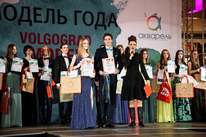Финал конкурса «Модель года-2016» в ТРЦ «Акварель» Фото моделей, агентство V.G.models