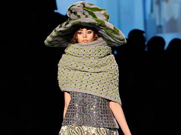 Ондриа Хардин на показе Marc Jacobs осень-зима 2012/13, Неделя моды в Нью-Йорке Ондриа Хардин на показе Marc Jacobs осень-зима 2012/13, Неделя моды в Нью-Йорке