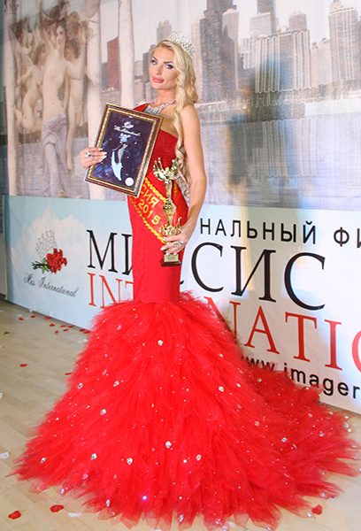 «Миссис Россия International – 2015» Олеся Понамаренко В Ростове выбрали самую красивую женщину страны