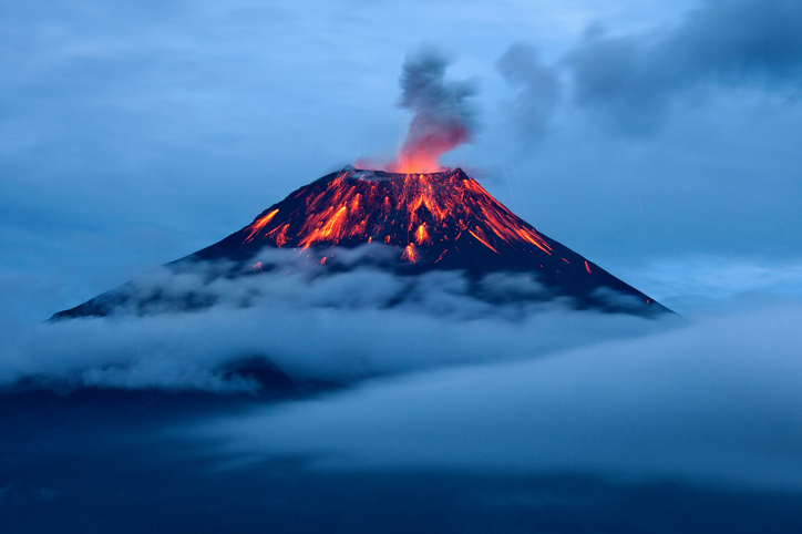 сон где снится извержение вулкана