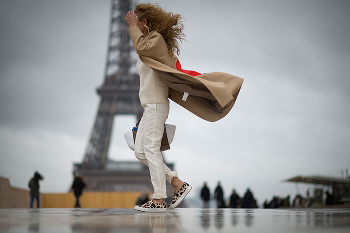street style на Неделе высокой моды в Париже
